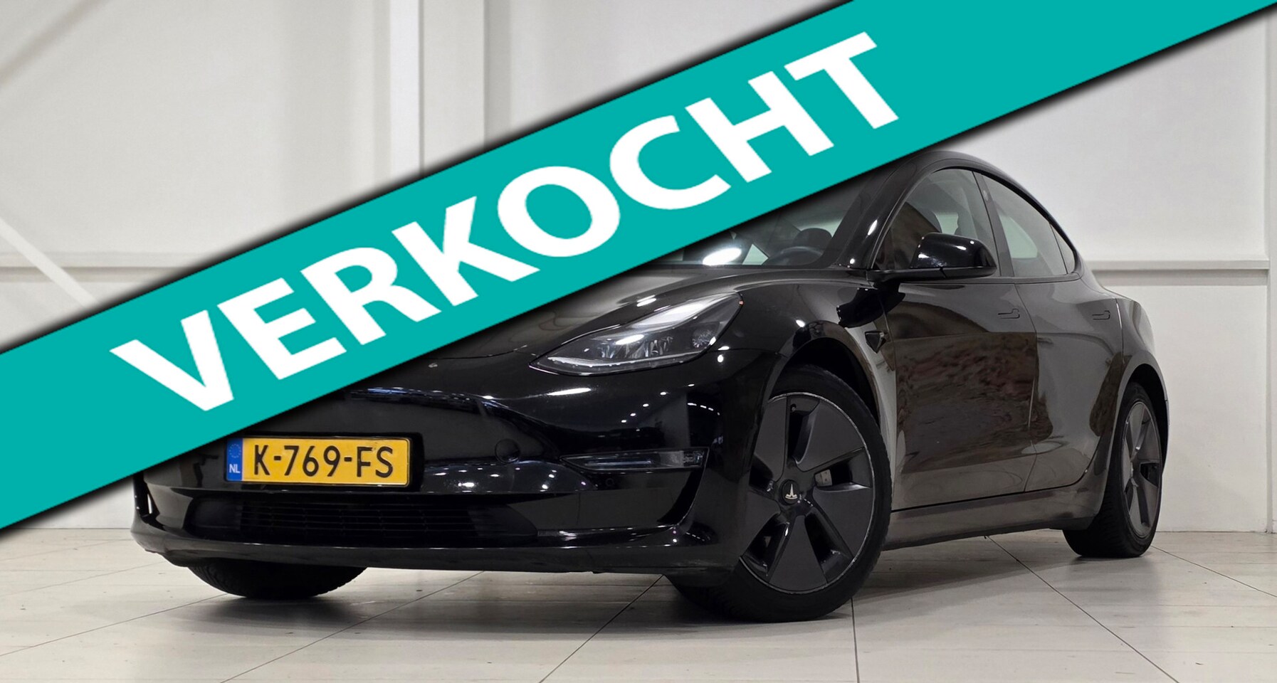 Tesla Model 3 - Long Range RWD Long Range AWD 75 kWh 1e Eigenaar Facelift Elek. achterklep SOH 88,5% - AutoWereld.nl