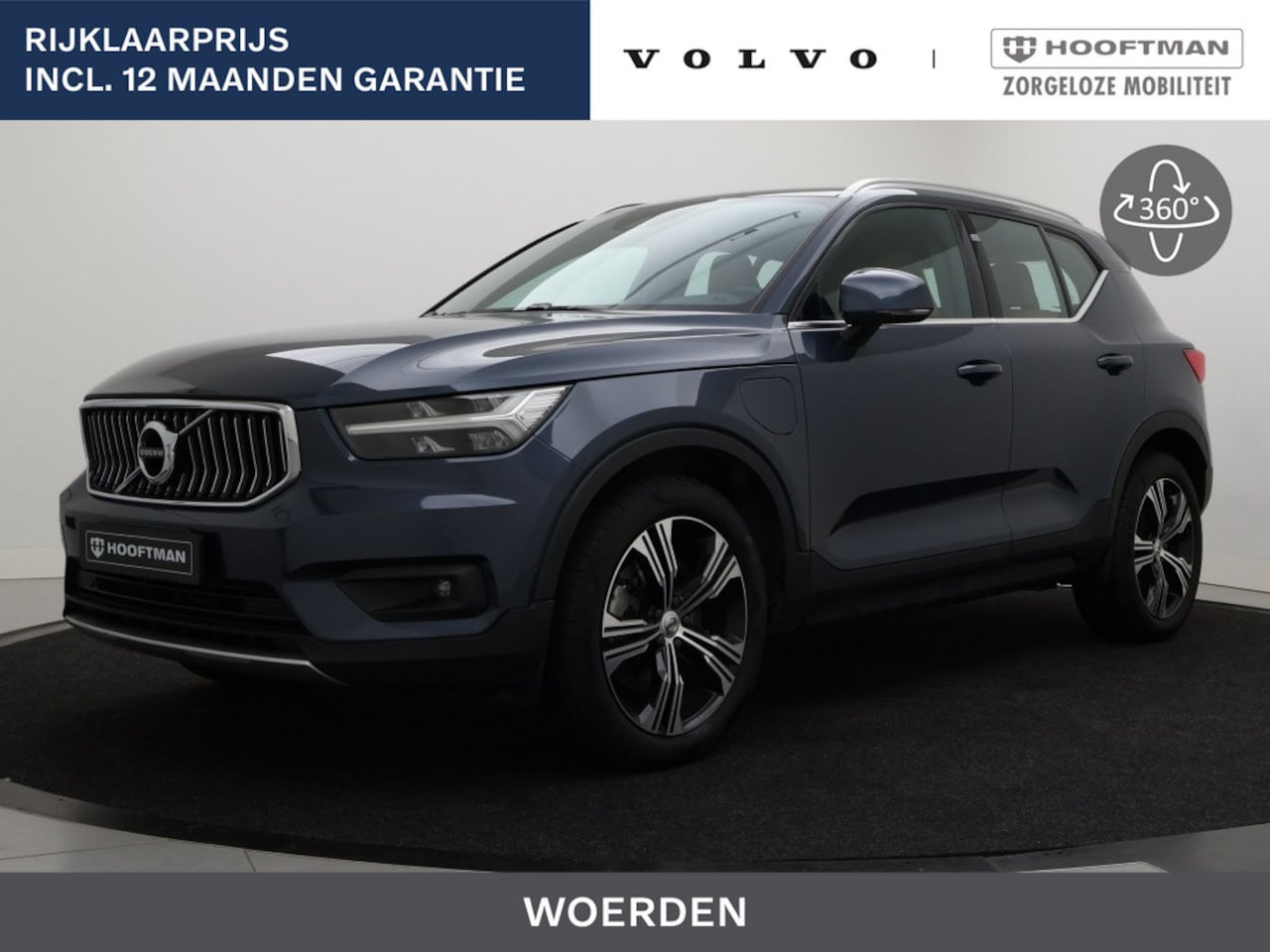 Volvo XC40 - T5 PLUG-IN HYBRID INSCRIPTION LEDER KEYLESS 19INCH PARK ASSIST - AutoWereld.nl