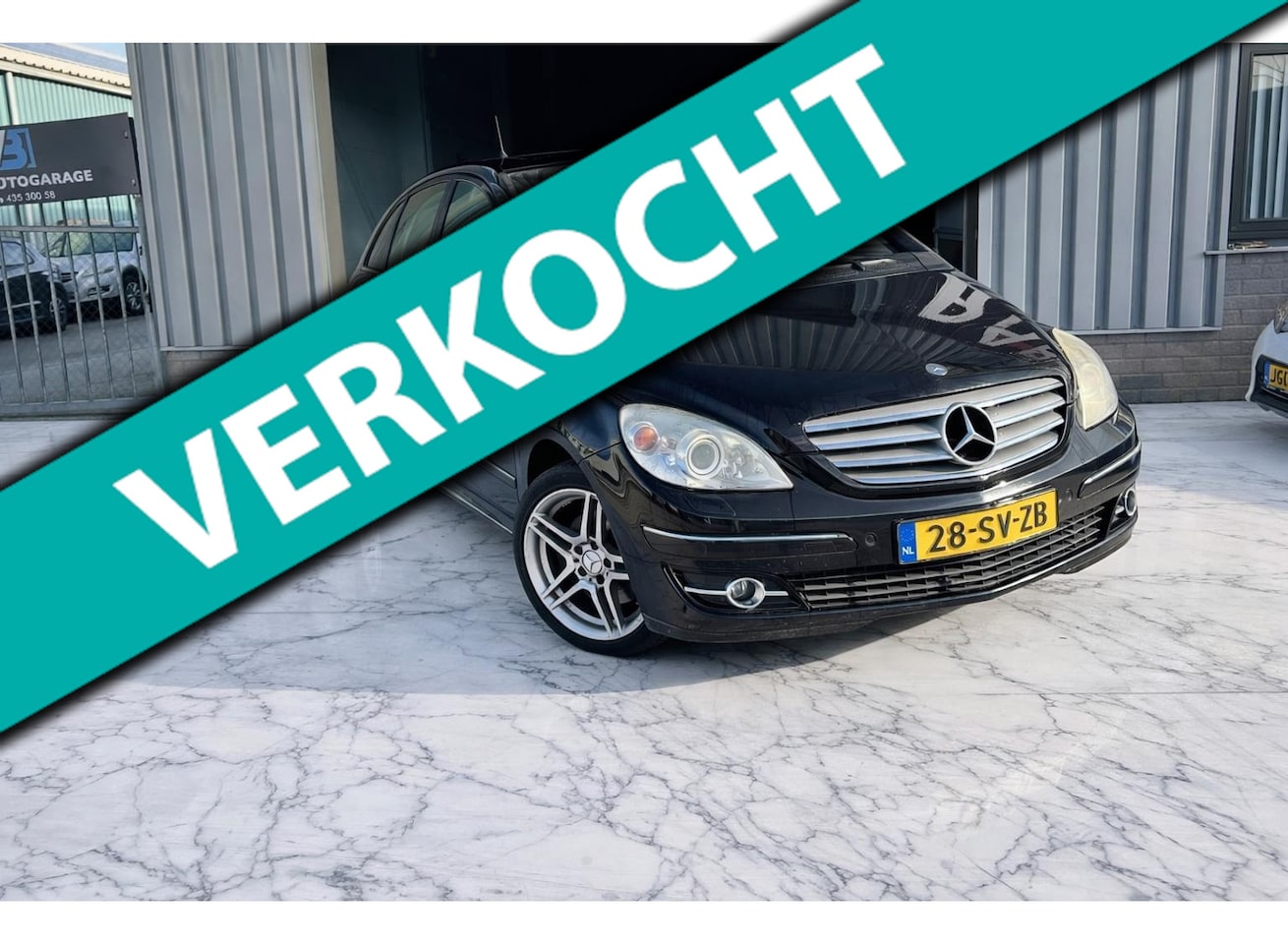 Mercedes-Benz B-klasse - Mercedes B 200 Automaat/Cam/Airco/Cruise - AutoWereld.nl