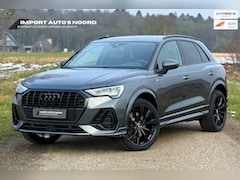 Audi Q3 - 45 TFSI e S edition 20 inch Lederen bekleding Lane assist Optiekpakket zwart