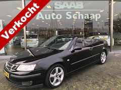 Saab 9-3 Cabrio - 1.8t Vector Automaat | Rijklaar incl garantie | Trekhaak Tiptronic Parkeersensoren Climate