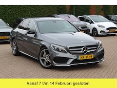 Mercedes-Benz C-klasse - 180 AMG Sport Edition / Leder / Navigatie / Parkeerhulp / 18'' / Bluetooth / Cruise Contro