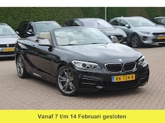 BMW 2-serie Cabrio - M240i xDrive High Exe. M Sport 72.484 km / Camera / Leder / Harman Kardon / 18'' / Keyless