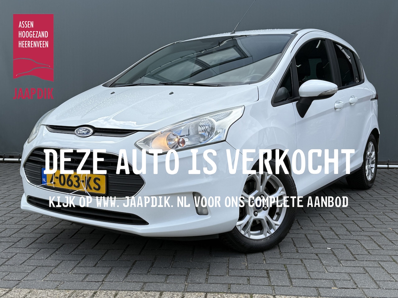 Ford B-Max - BWJ 2016 1.6 96 PK TDCI Style NW APK AIRCO | RADIO | BLUETOOTH | LMV - AutoWereld.nl
