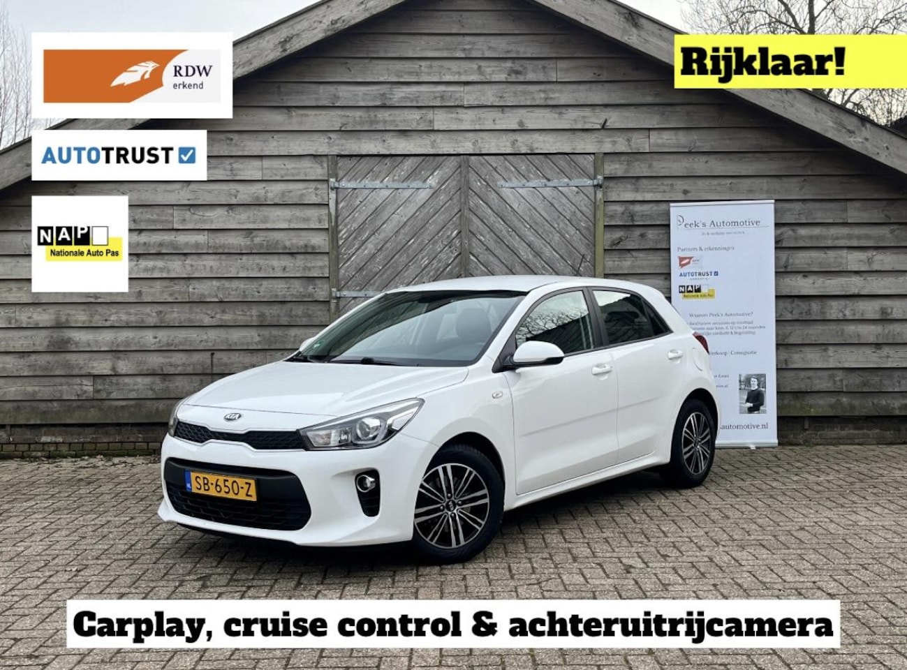 Kia Rio - 1.0 TGDI ComfortPlusLine Navigator | Airco | Cruise | Carplay | Camera | Navigatie | Super - AutoWereld.nl