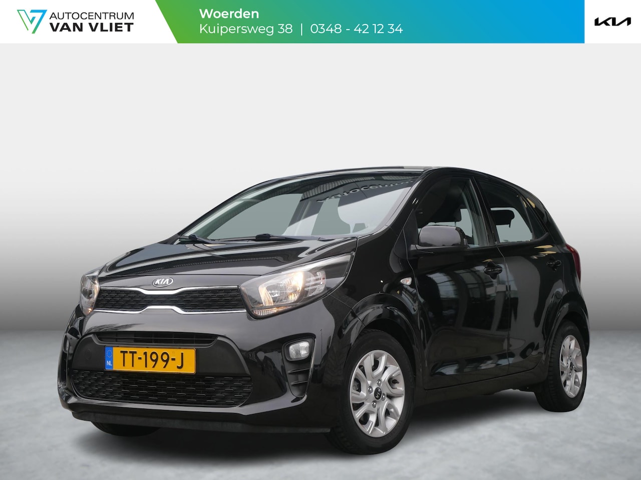 Kia Picanto - 1.0 CVVT ComfortPlusLine Navigator | Cruise | Navi | Carplay | Camera | LM velgen | - AutoWereld.nl