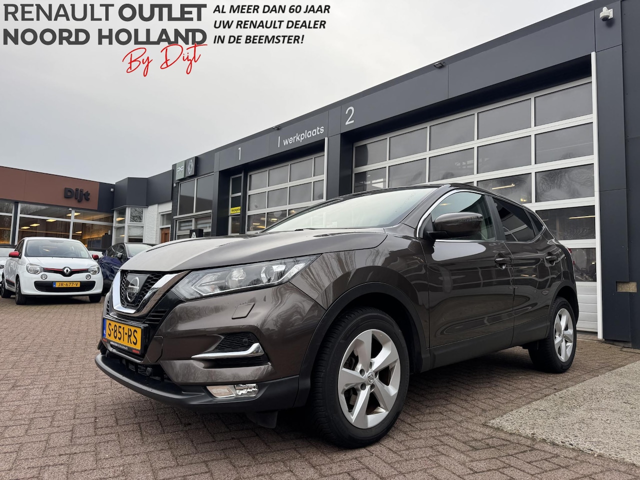 Nissan Qashqai - 1.2 N-Connecta 53.612km!! - AutoWereld.nl