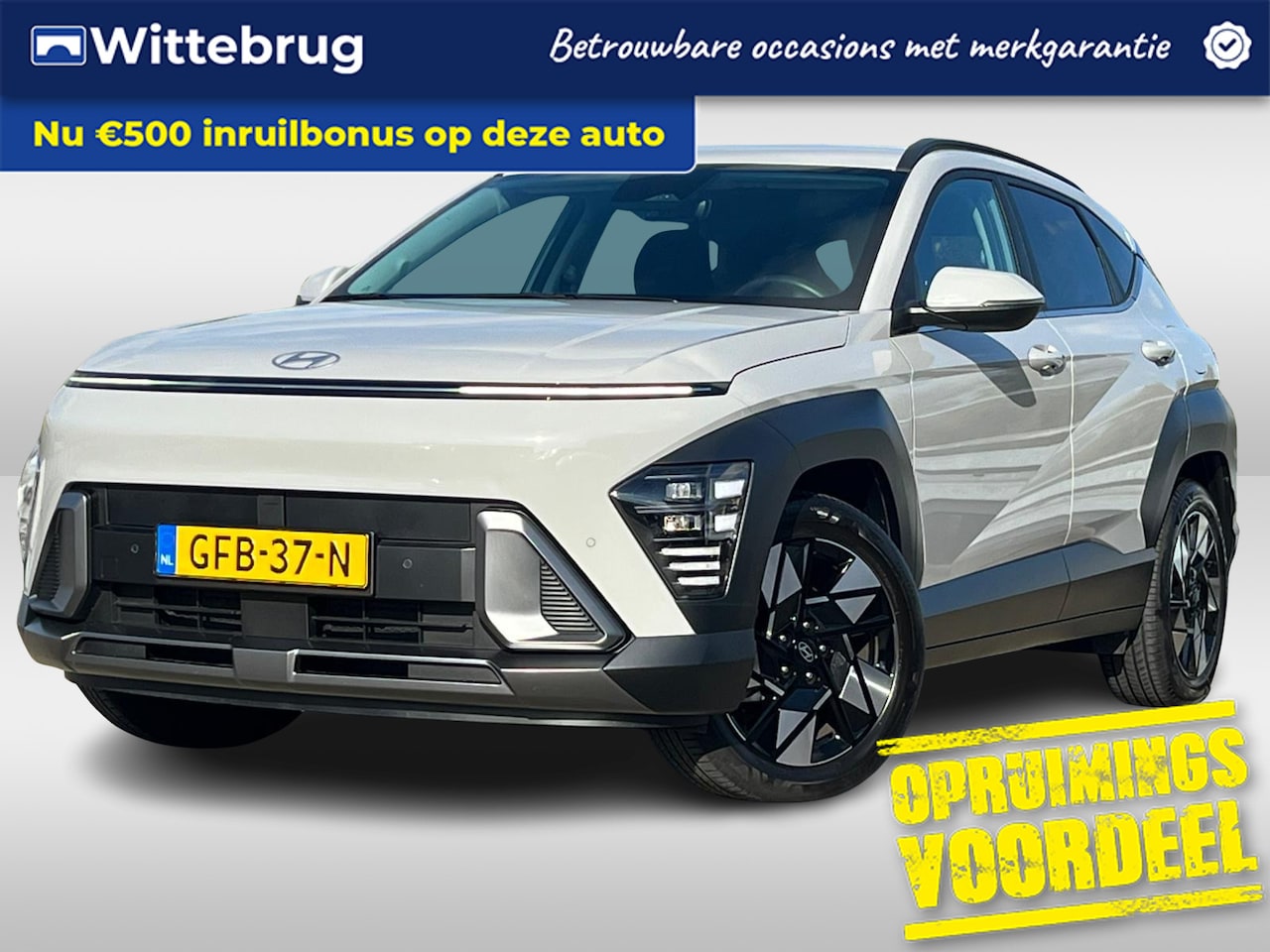 Hyundai Kona - 1.6 GDI HEV Comfort Smart | Climate Control | Parkeersensoren | Camera | - AutoWereld.nl