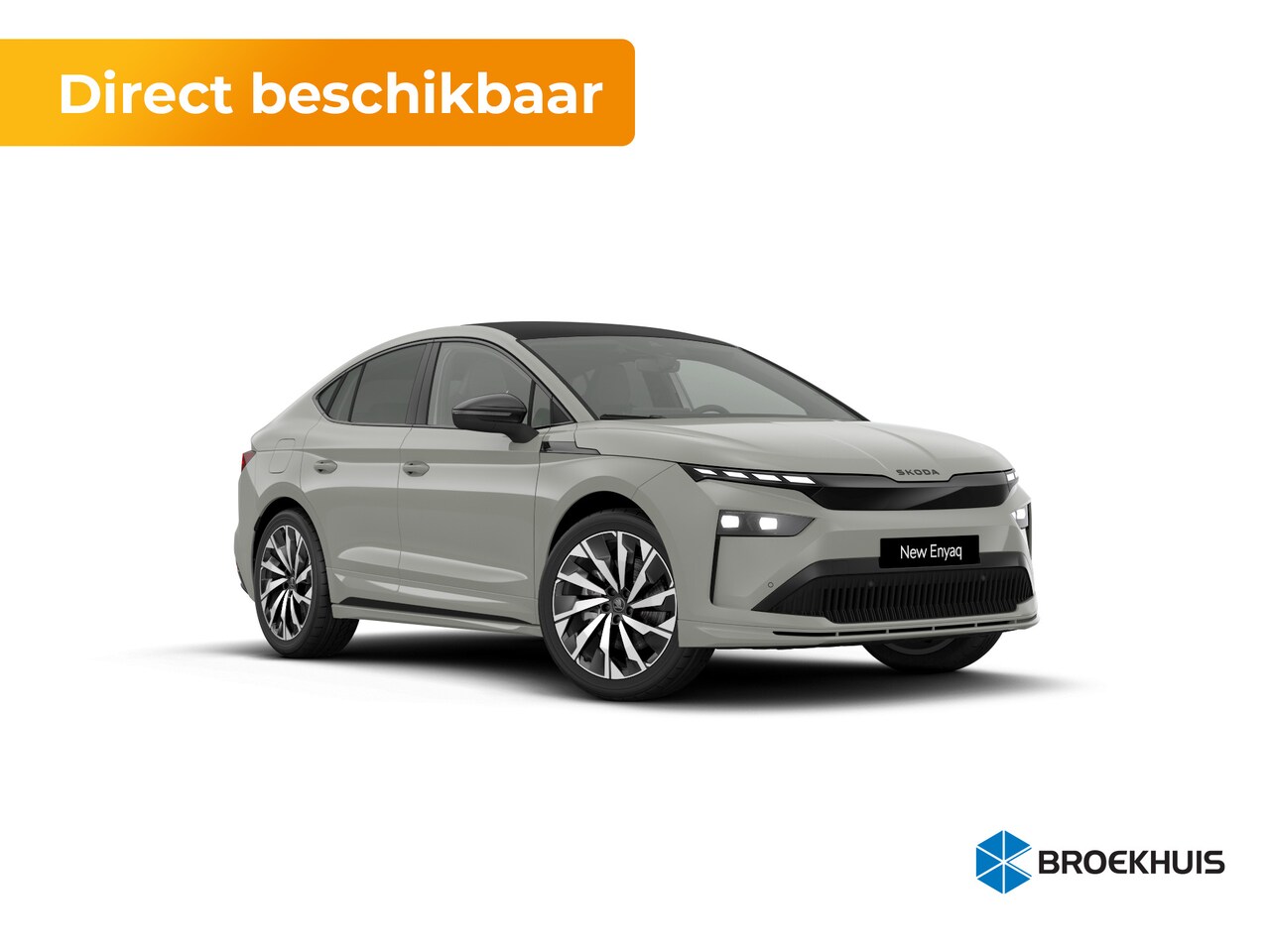 Skoda Enyaq Coupé iV - Sportline | Chrome interieur accenten | Driving mode select | LED interieurverlichting inc - AutoWereld.nl