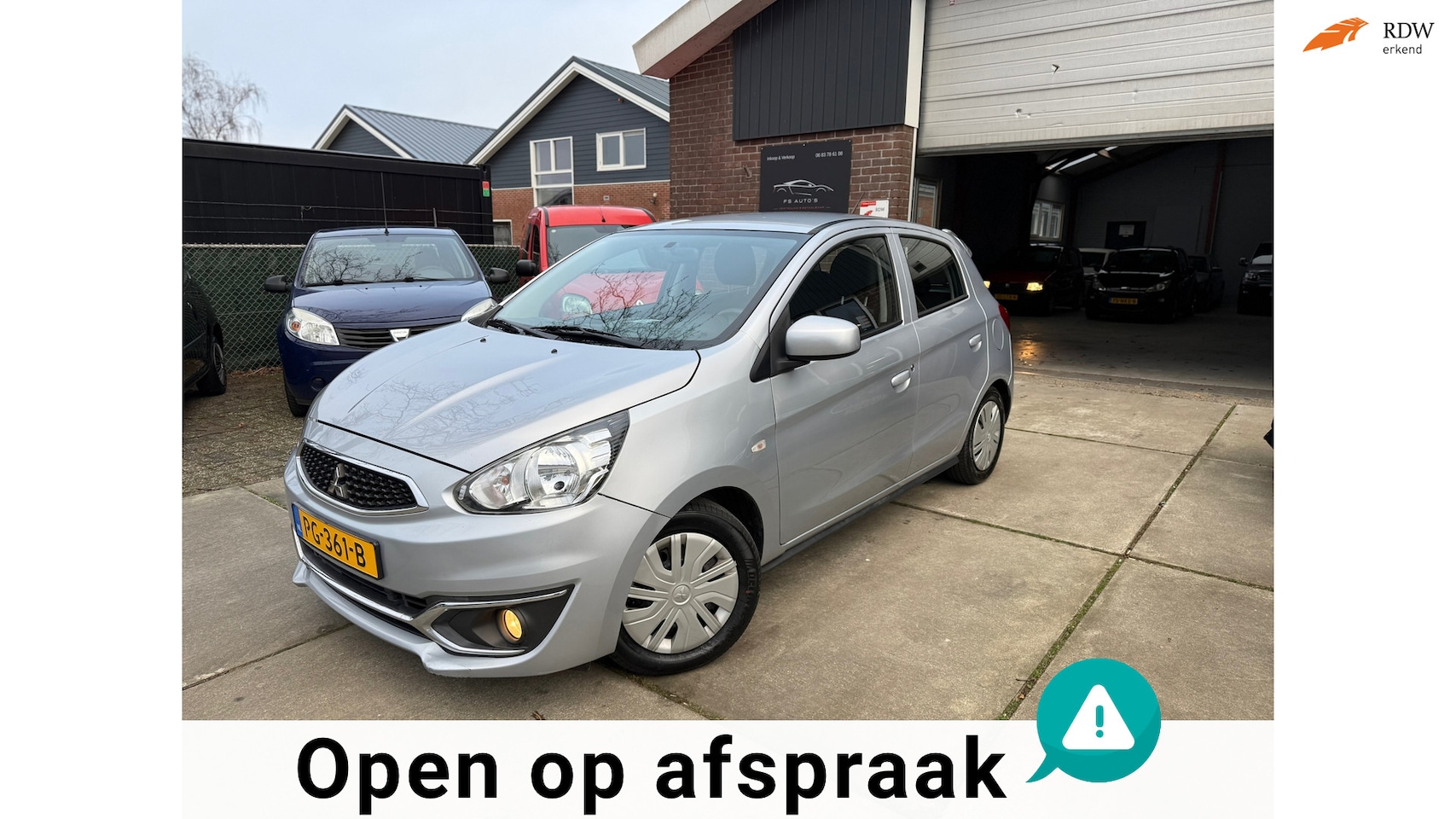 Mitsubishi Space Star - 1.0 Cool+ NEW APK / AIRCO / LAGE KM / NAP KM / ECO / BOEKJES / 2 SLEUTELS / START STOP / V - AutoWereld.nl
