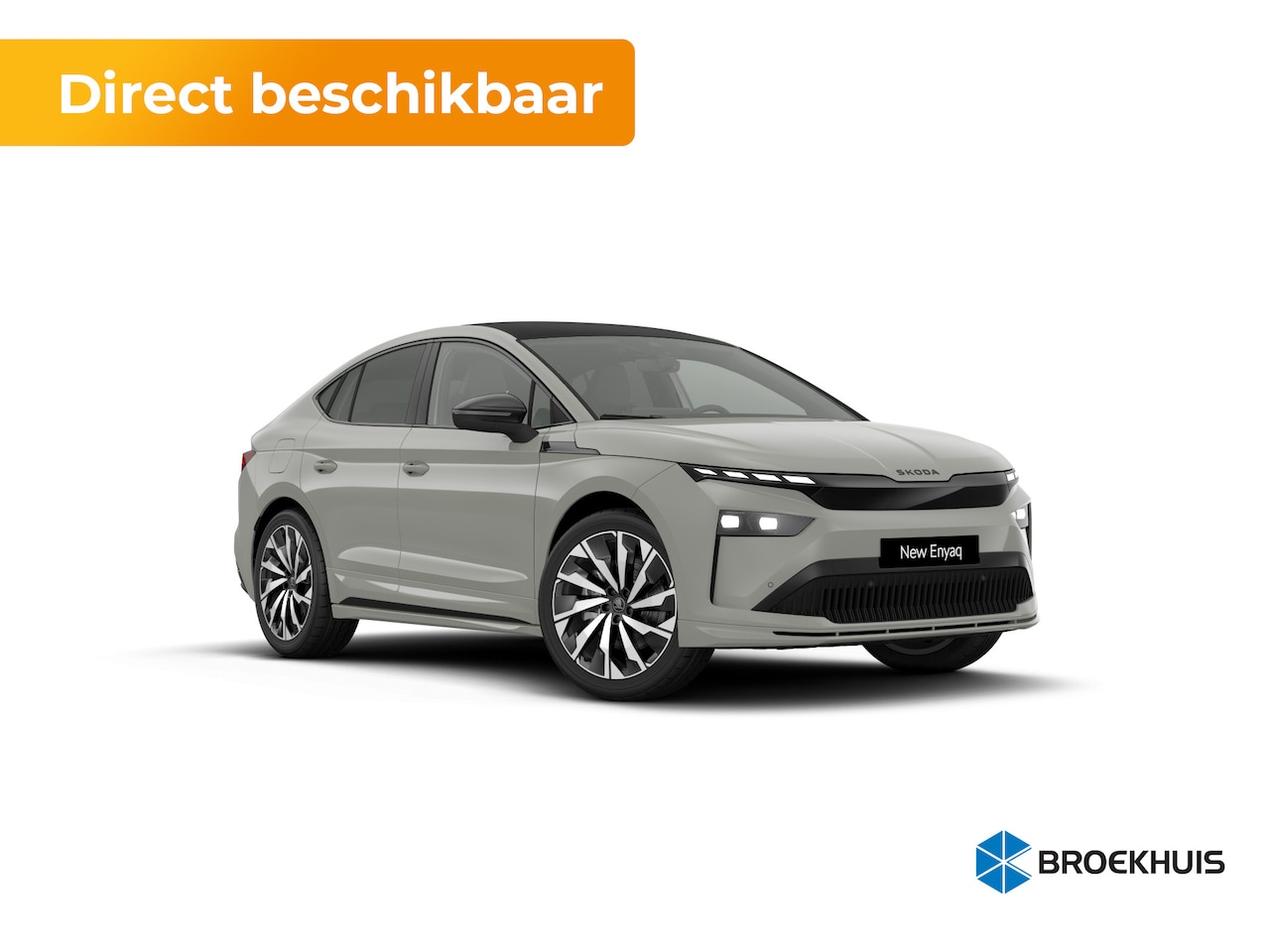 Skoda Enyaq Coupé iV - Sportline | Chrome interieur accenten | Driving mode select | LED interieurverlichting inc - AutoWereld.nl