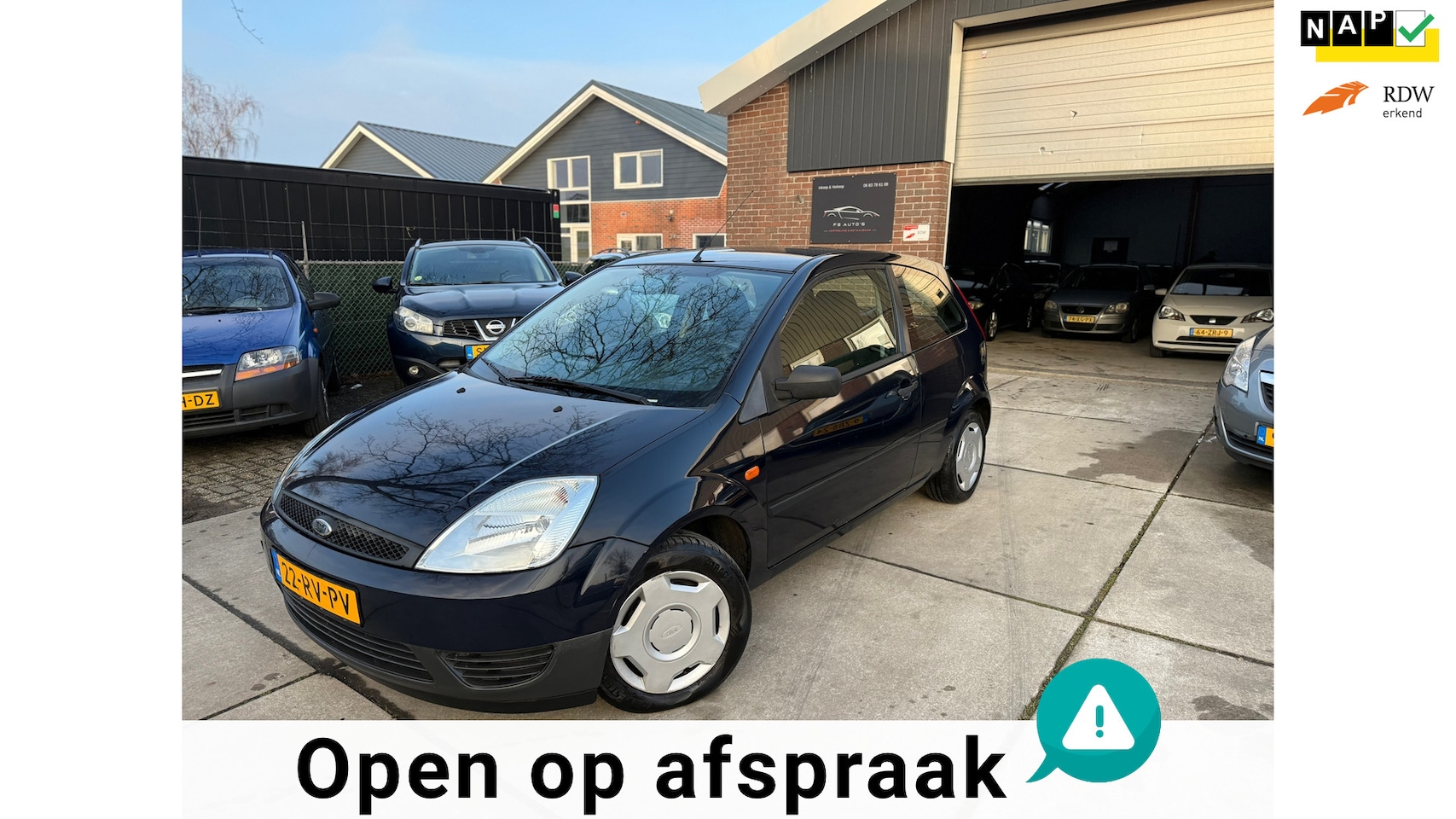 Ford Fiesta - 1.3 Style |NEW APK|NAP\LAGE KM|2 SLEUTELS|BOEKJES|2 EIGENR|INRUILER!|GEBRUIKERSPOREN!| - AutoWereld.nl