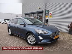 Ford Focus Wagon - 1.0 Hybrid Titanium X Business 1e Eigenaar | Volledig Onderh | BTW | NL-Auto | Winterpack