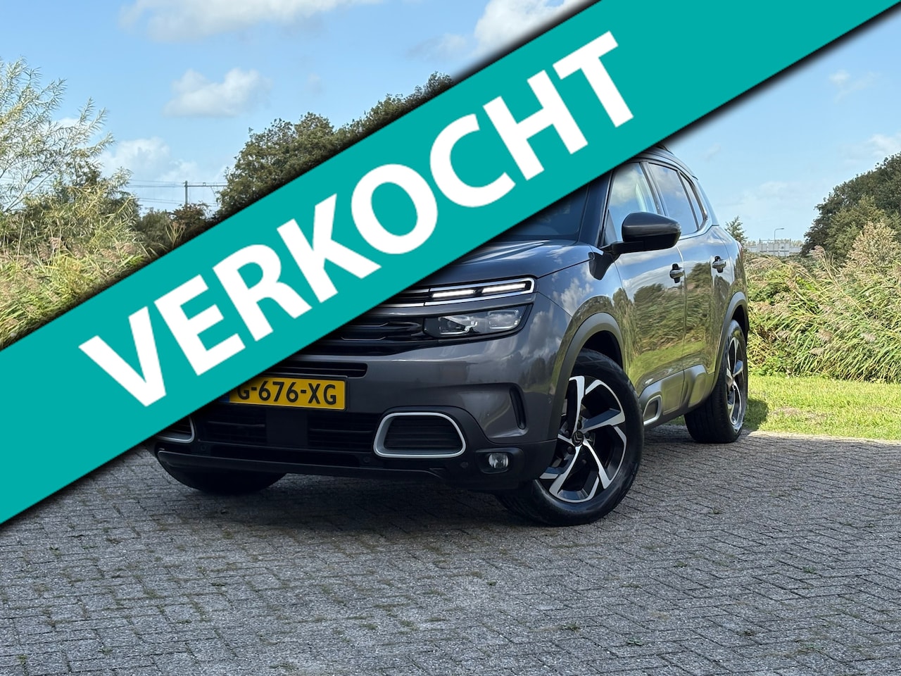 Citroën C5 Aircross - 1.2 PureTech130pk Business Plus - Gris Platinium - Carplay/Clima/Cruise - AutoWereld.nl