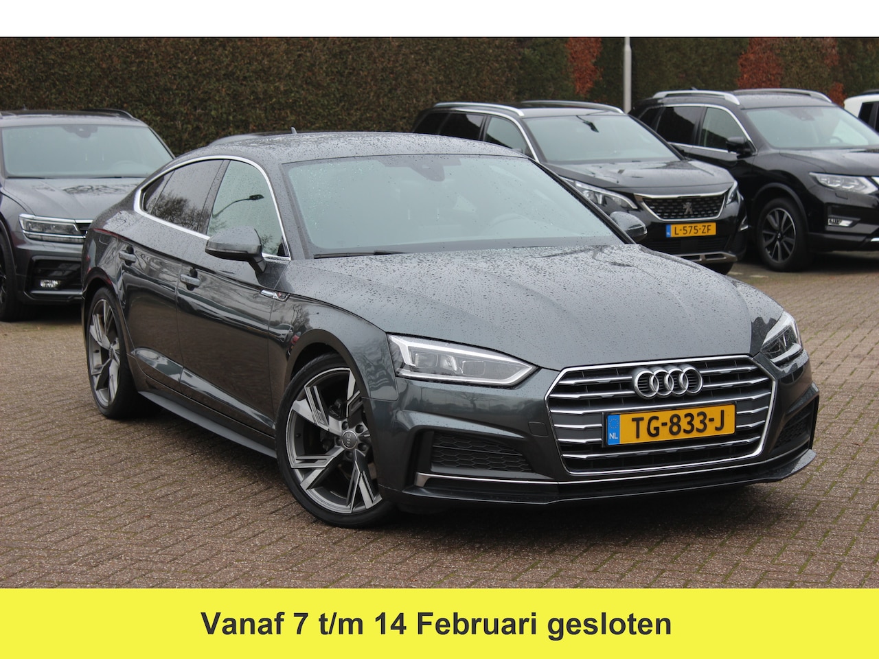 Audi A5 Sportback - 1.4 TFSI Sport S-line Edition / Navigatie / Half leder / Parkeerhulp achter / 18'' / LED K - AutoWereld.nl