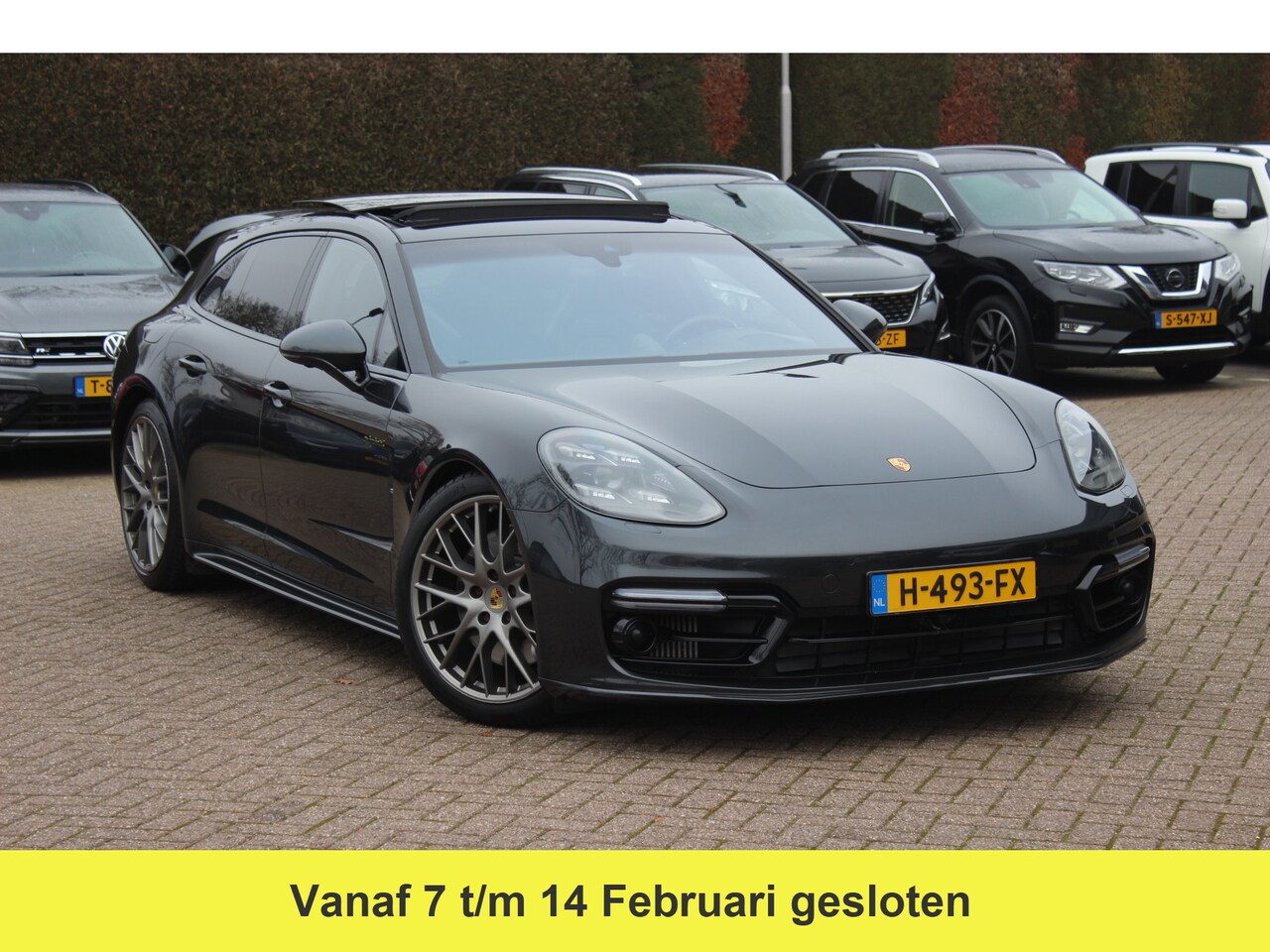 Porsche Panamera Sport Turismo - 2.9 4 E-Hybrid / Panoramadak / 360Camera / Head-up / Matrix LED / Adaptieve stoelen / Bose - AutoWereld.nl