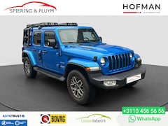 Jeep Wrangler Unlimited - 4xe 380 Sahara | Camera | Alpine | LED bar | Stuur verwarming |
