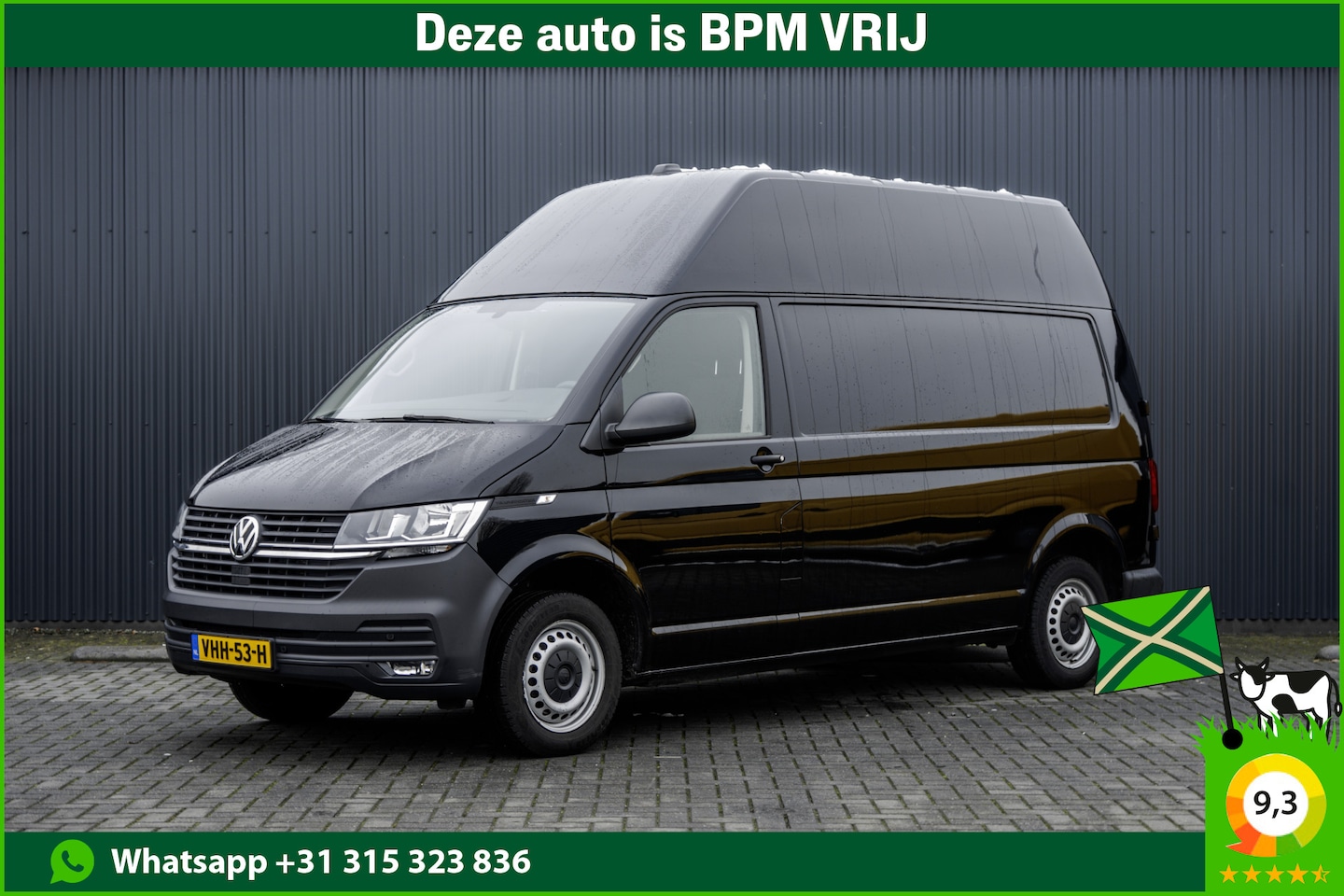 Volkswagen Transporter - T6.1 2.0 TDI L2H3 | 150 PK | Trekhaak | Carplay | Navi | Cruise | Airco - AutoWereld.nl