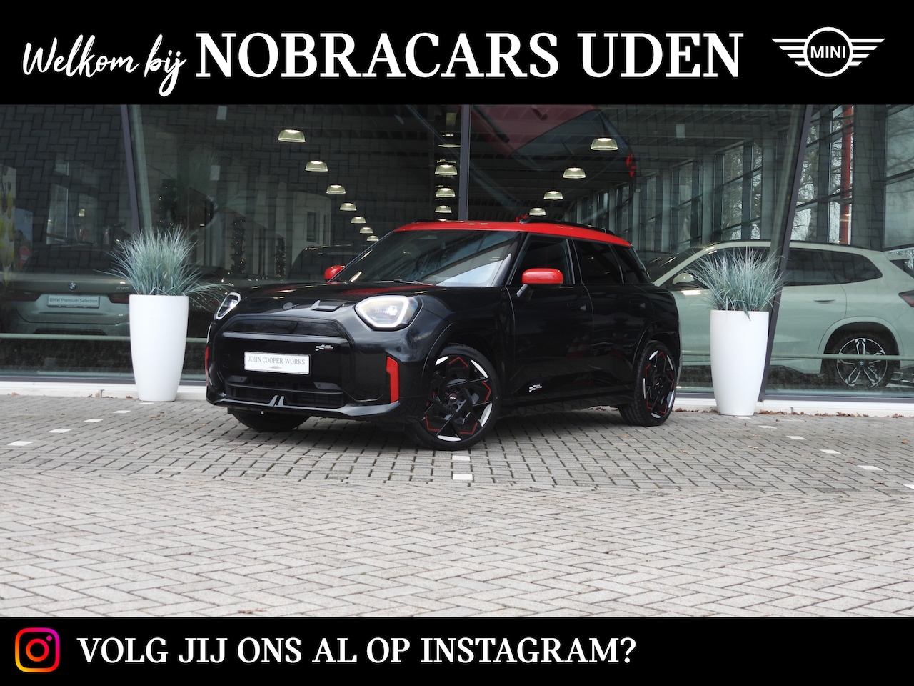 MINI Aceman - E / John Cooper Works / Pakket M / 19" JCW Strive Spoke 2-tone met sportbanden - AutoWereld.nl