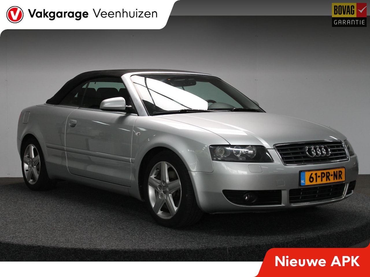 Audi A4 Cabriolet - 3.0 V6 Pro Line|Rijklaarprijs|Youngtimer|Automaat - AutoWereld.nl