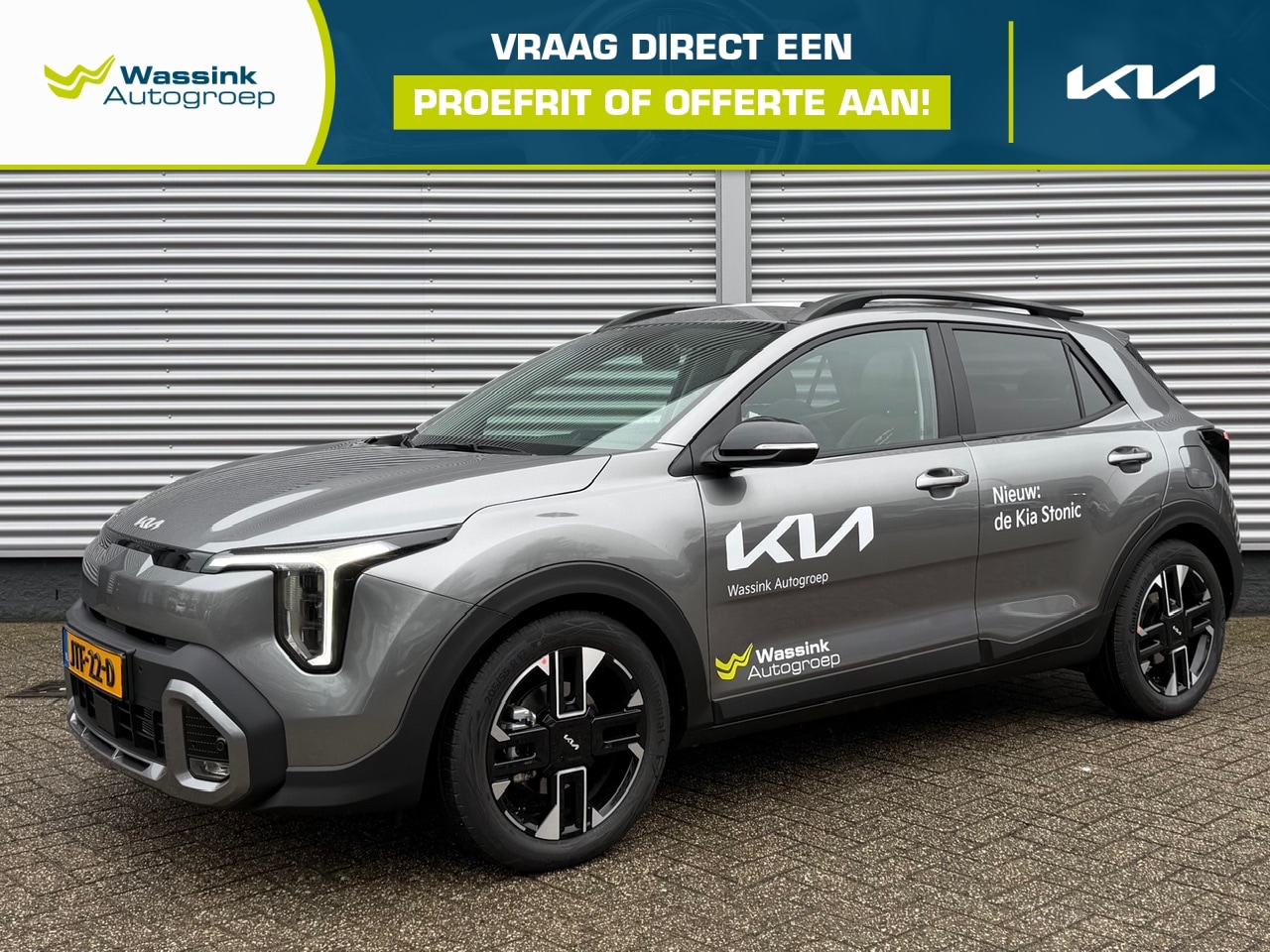 Kia Stonic - 1.0 T-GDi MHEV 115pk DCT7 GT-Line | Schuif/Kanteldak | Stoel/Stuurwielverwarming | Climate - AutoWereld.nl