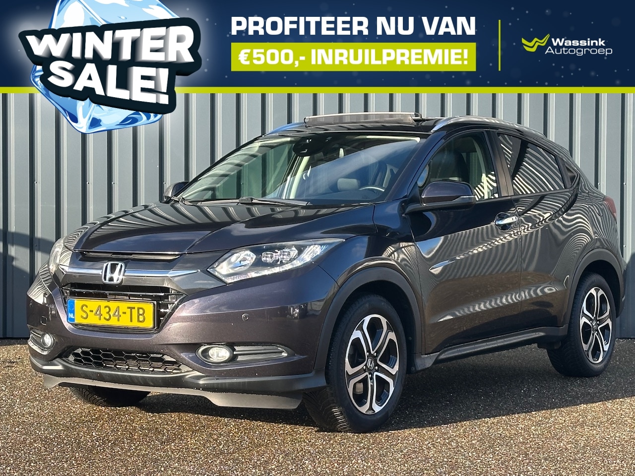 Honda HR-V - 1.5 i-VTEC 130pk CVT Automaat Executive WINTERSALE | Stoelverwarming | Parkeer Sensoren | - AutoWereld.nl