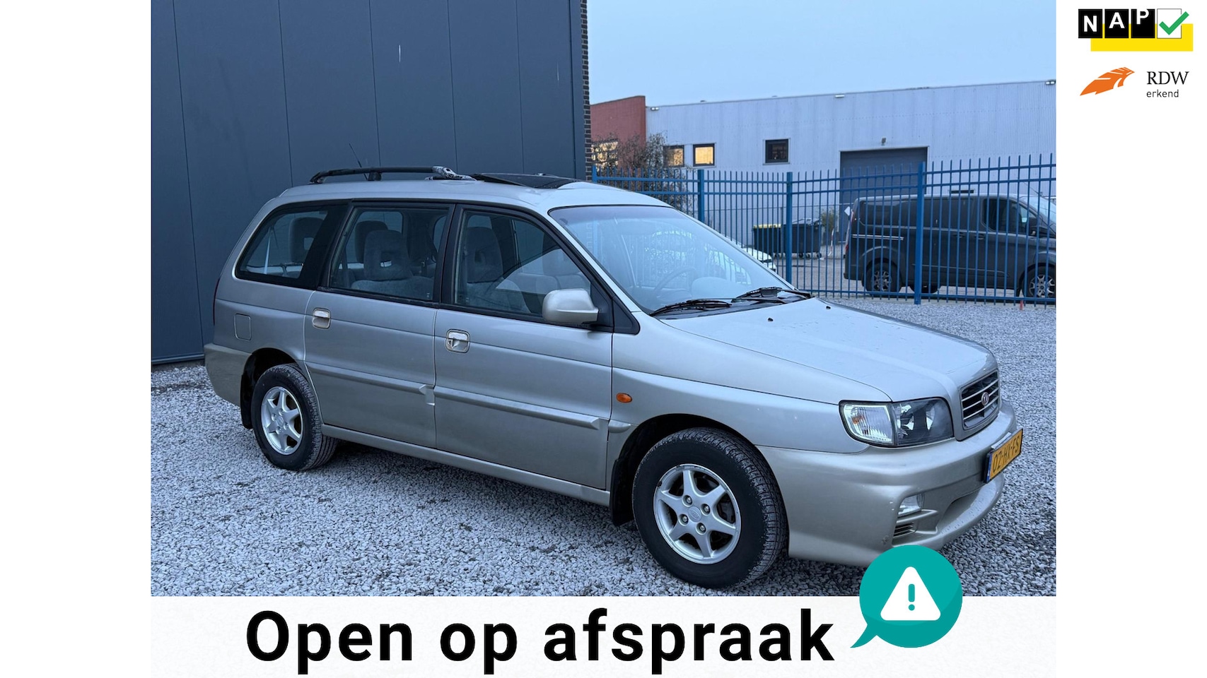 Kia Joice - 2.0 LS AIRCO!SCHUIFDAK!APK!LAGE KM! - AutoWereld.nl