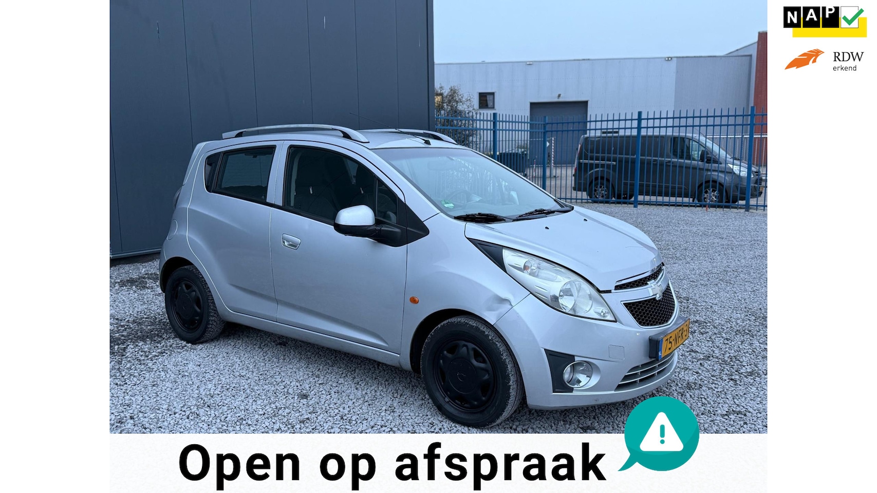 Chevrolet Spark - 1.0 16V LS Bi-Fuel AIRCO!APK2026!ZUINIG! - AutoWereld.nl