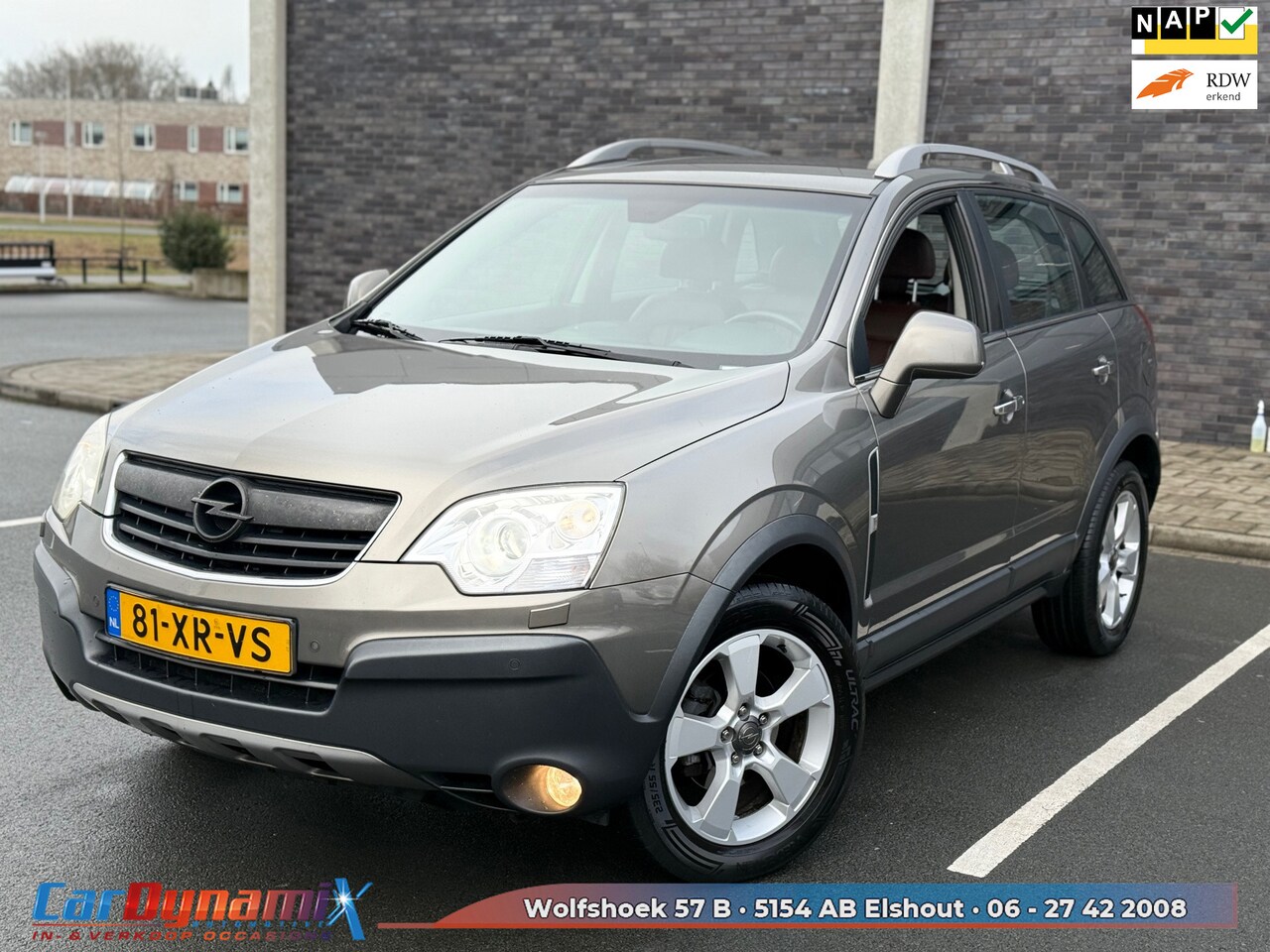 Opel Antara - 3.2 V6 Cosmo | Automaat | Leder | Recent Groot Onderhoud | Trekhaak - AutoWereld.nl