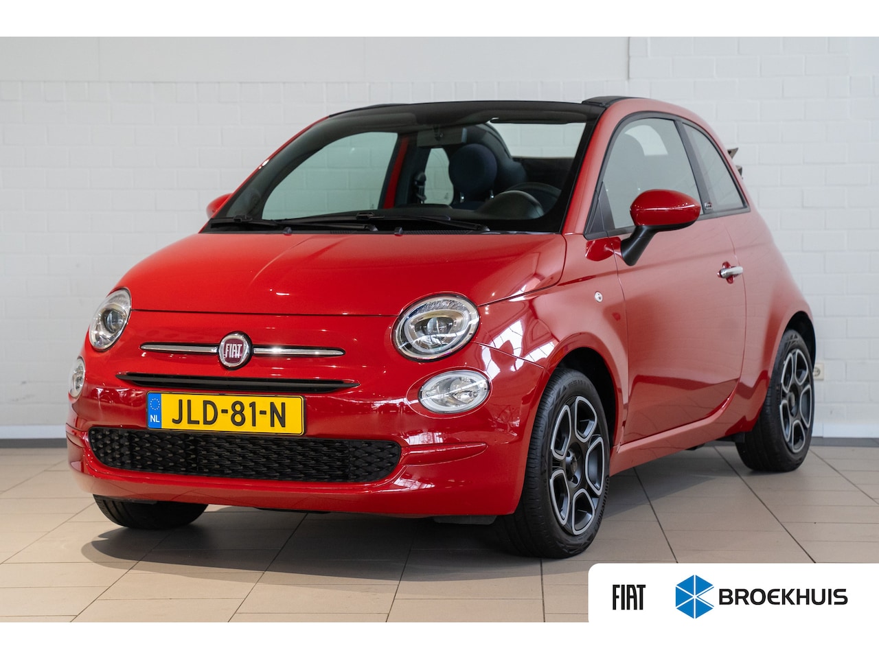 Fiat 500 C - 1.0 Hybrid | Parkeersensoren | Apple Carplay & Android Auto | Cruise Controle | Airco | El - AutoWereld.nl