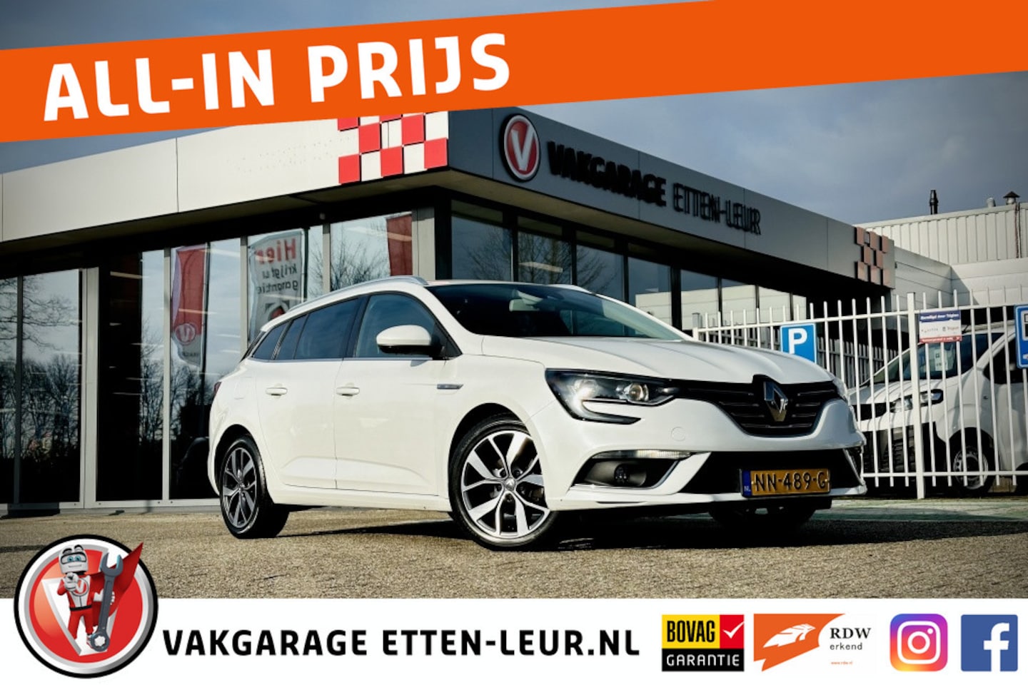 Renault Mégane Estate - 1.2 TCe Bose | PDC | CRUISE | TREKHAAK | CLIMA - AutoWereld.nl