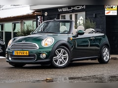 MINI Cabrio - 1.6 Cooper Chili NL Auto I NAP I Leder I Dealeronderhouden I Climate I Cruise I Zeer netje
