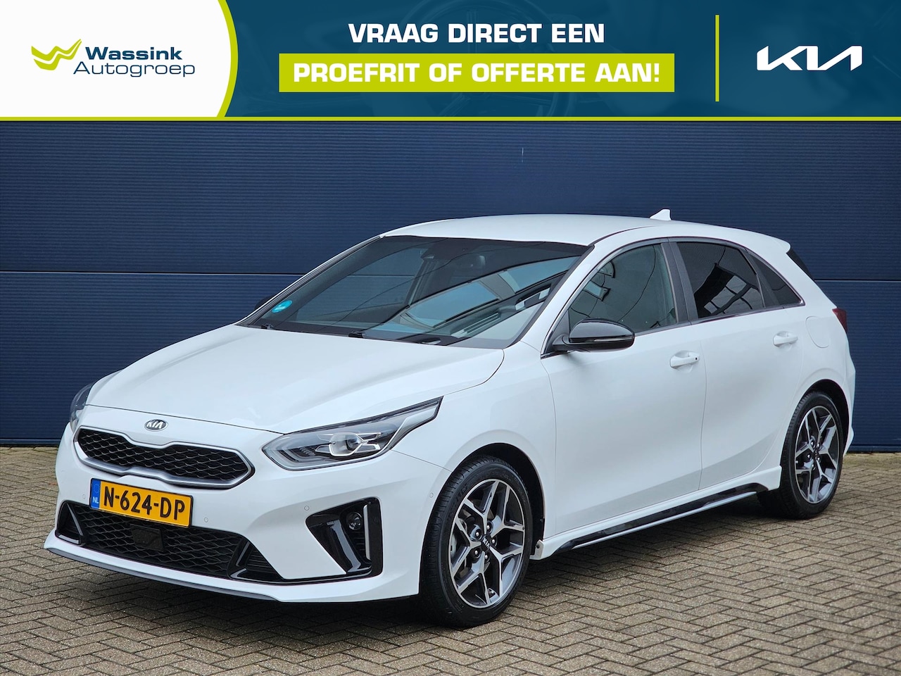 Kia Cee'd - Ceed 1.0 T-GDi 120pk GT-Line Business Edition | Navigatie | Stoelverwarming | Parkeercamer - AutoWereld.nl