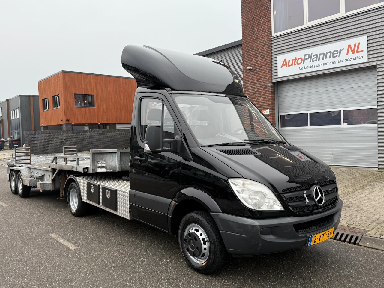 Mercedes-Benz Sprinter - 519 3.0 CDI! Incl. Dieplader Oplegger! - AutoWereld.nl