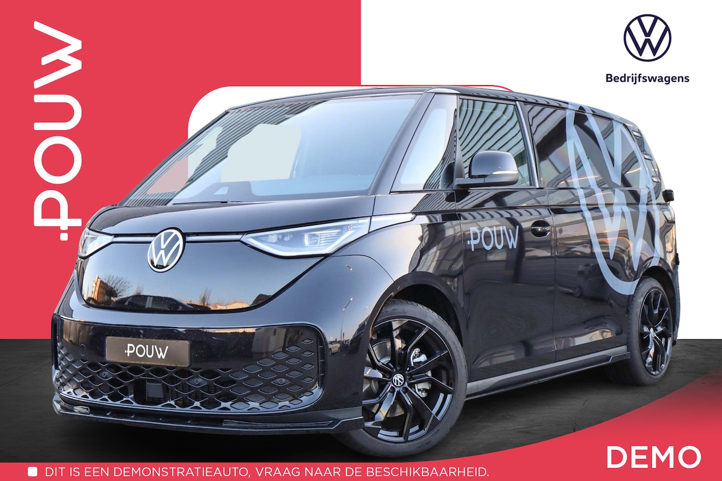 Volkswagen ID. Buzz Cargo - 340pk Anniversary Edition 79 kWh 4MOTION | 21" Velgen | Trekhaak | Multimedia Pakket Plus - AutoWereld.nl