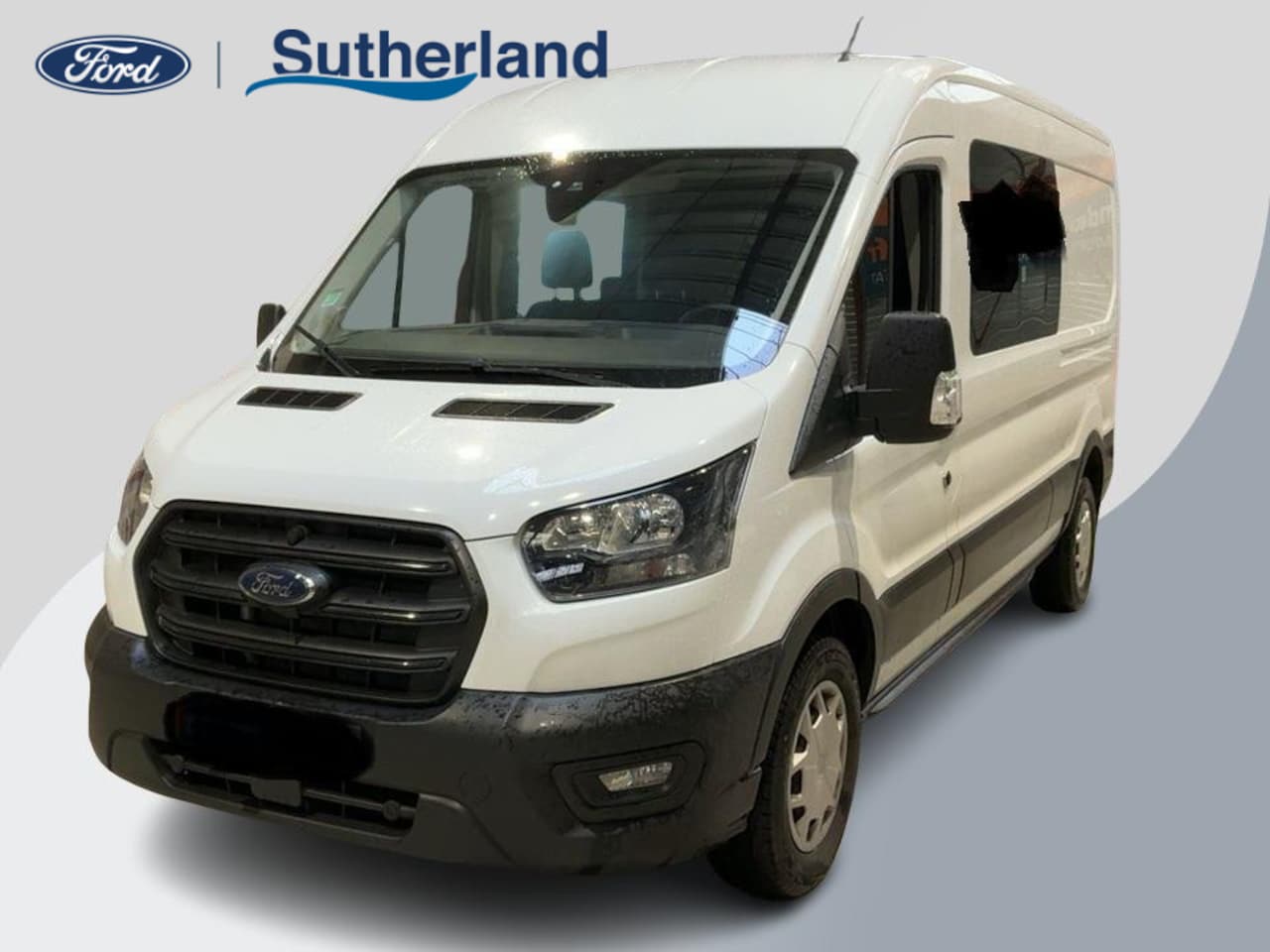 Ford Transit - 350 2.0 TDCI L3H2 DC | Dubbele Cabine | Trend | 6 persoons | 170pk | Airco | Trekhaak - AutoWereld.nl