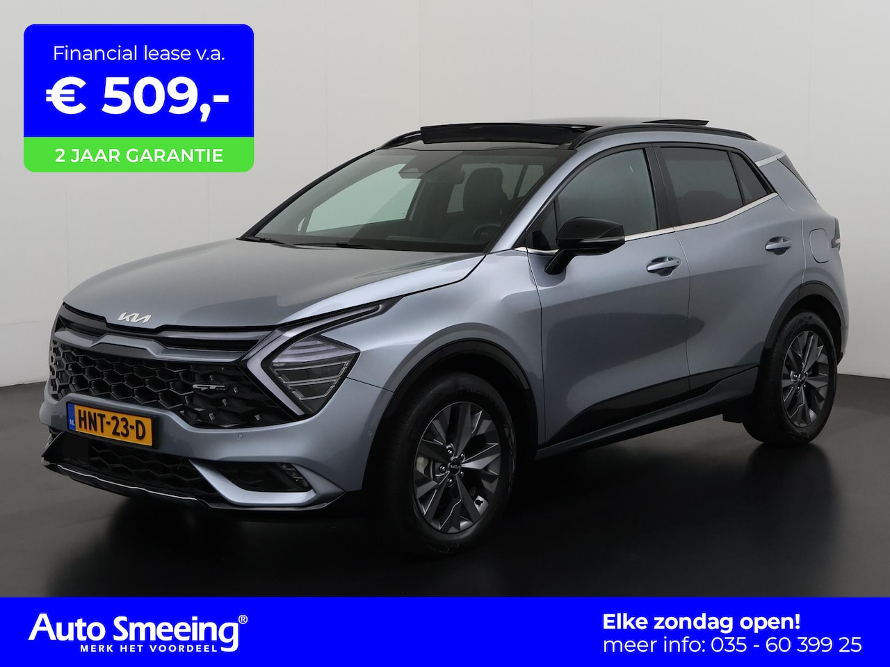 Kia Sportage - 1.6 T-GDi Hybrid GT-PlusLine | Panoramadak | Trekhaak | Zondag Open! - AutoWereld.nl