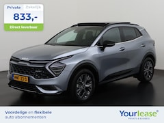 Kia Sportage - 1.6 T-GDi Hybrid GT-PlusLine | All-in 833, - Private Lease | Zondag Open