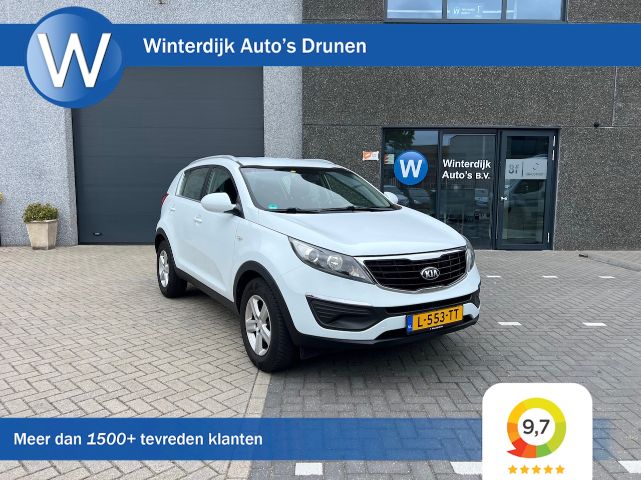 Kia Sportage - 1.6 GDI 6 Maanden Garantie|Airco|Carplay|Isofix - AutoWereld.nl