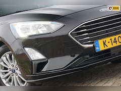 Ford Focus Wagon - 1.0 EcoBoost Hybrid Titanium X Business | Panther Black | Carplay/Navi/LED/Winterpack - Ke