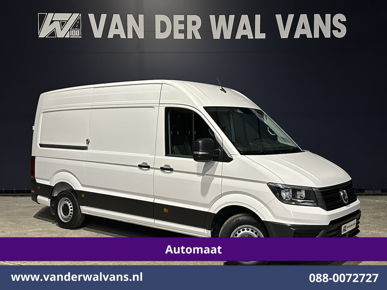 Volkswagen Crafter - 35 2.0 TDI 140pk Automaat L3H3 L2H2 Euro6 Airco | Navigatie | Camera | Apple Carplay | Cha - AutoWereld.nl