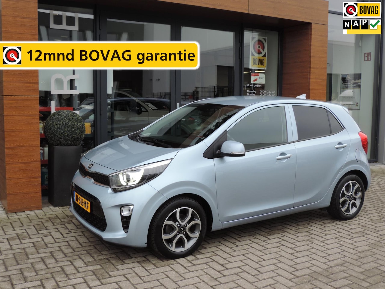Kia Picanto - 1.0 MPi DynamicPlusLine 45.000km | CarPlay | ECC | Priv glas | Navi | 15” Lmvelgen | Cruis - AutoWereld.nl