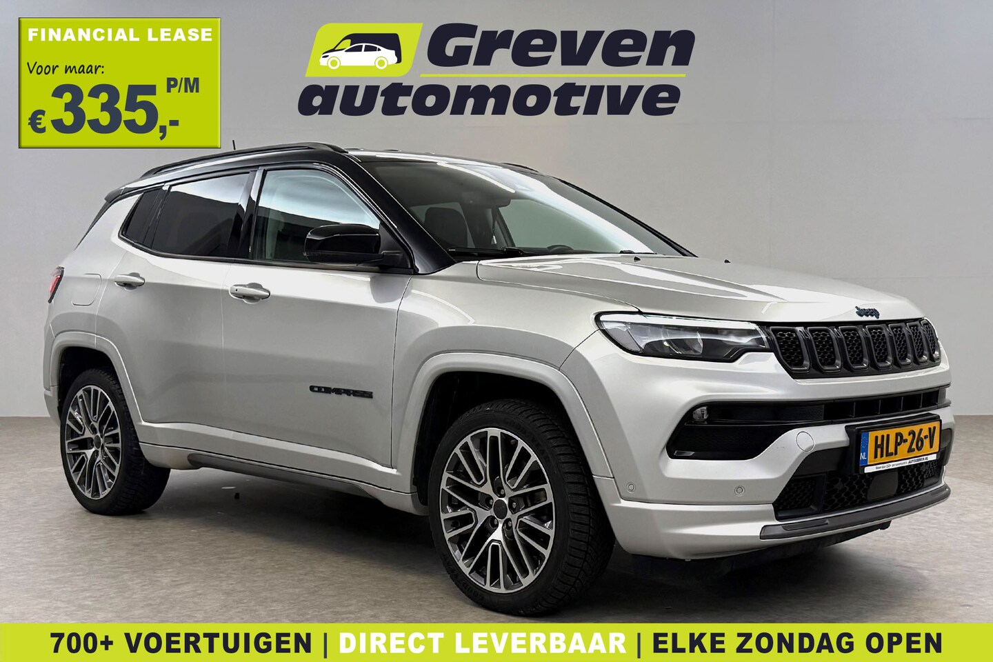 Jeep Compass - 4xe 240PK Plug-in Hybrid Electric S | Virtual | Carplay | Camera | LED | Adaptive Cruise | - AutoWereld.nl