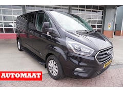 Ford Transit Custom - 300 2.0 TDCI 170PK L2H1 Limited Dubbelcabine Automaat Airco | Adap.Cruise | Navi | Camera