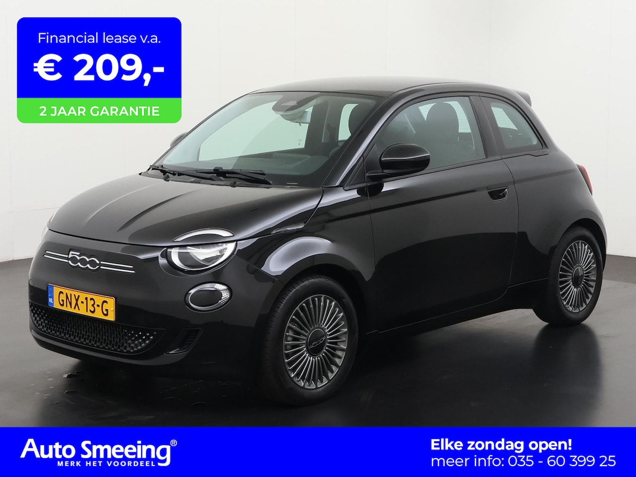 Fiat 500e - Icon 42 kWh | 9100km! | SOH 100% | Carplay | Parkeersensor | Zondag Open! - AutoWereld.nl