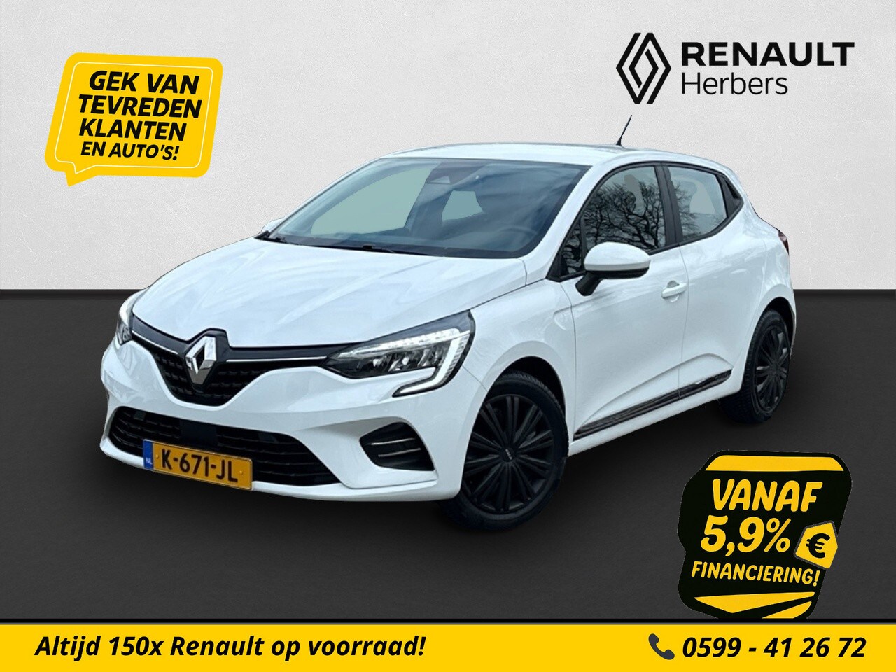 Renault Clio - 1.0 TCe Bi-Fuel Zen AIRCO / CRUISE / PDC / NAVI / - AutoWereld.nl