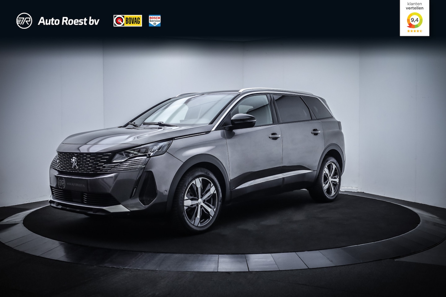 Peugeot 5008 - 1.2T Aut. 7p ALLURE PACK FULL LED | 360 CAM | CARPLAY | BLINDSPOT | NAVI | PDC V+A | LMV - AutoWereld.nl