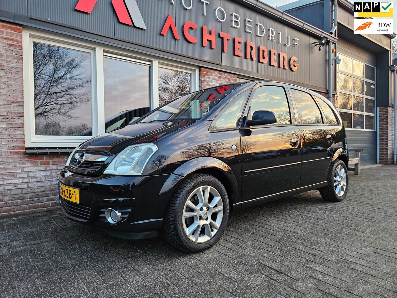 Opel Meriva - 1.6-16V Cosmo Airco/Clima! Cruise Control! PDC! NAP! - AutoWereld.nl