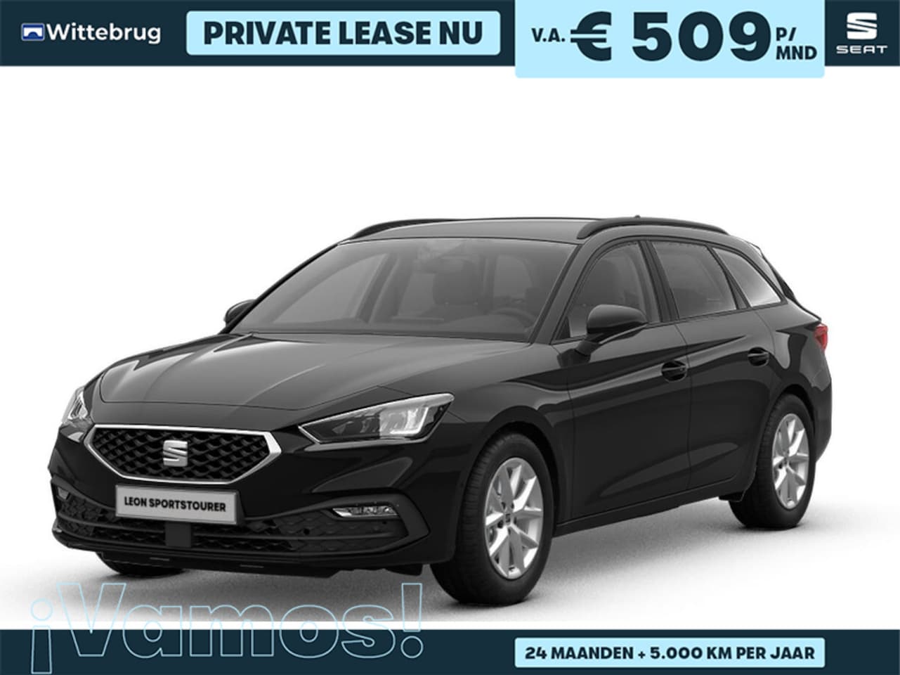 SEAT Leon Sportstourer - 1.5 eTSI Style Business Intense 1.5 eTSI Style Business Intense - AutoWereld.nl