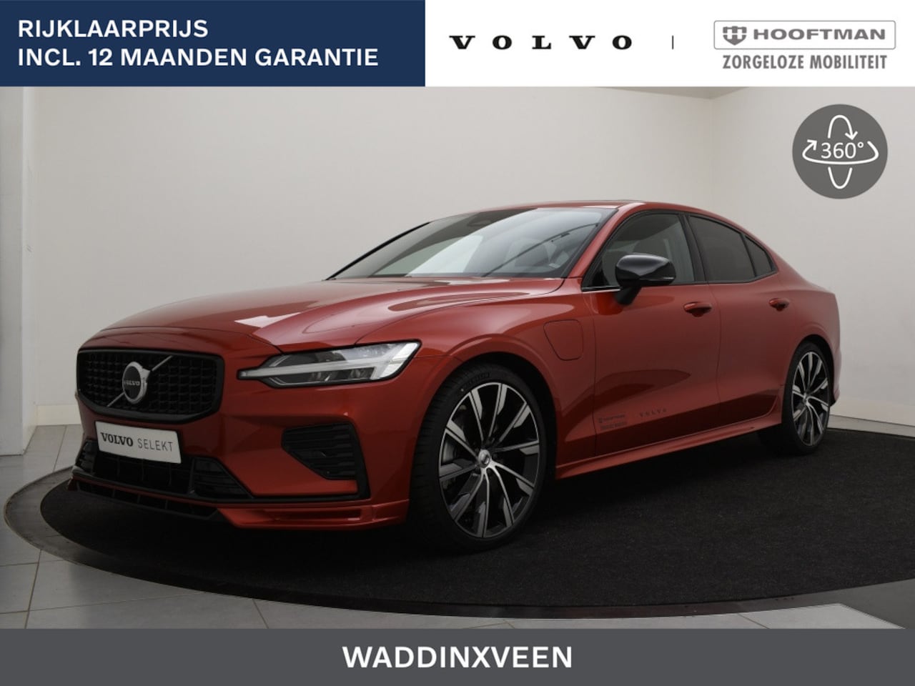 Volvo S60 - T6 PLUG-IN HYBRID LONG RANGE PLUS DARK HEICO BODYKIT SCHUIFDAK 2 - AutoWereld.nl